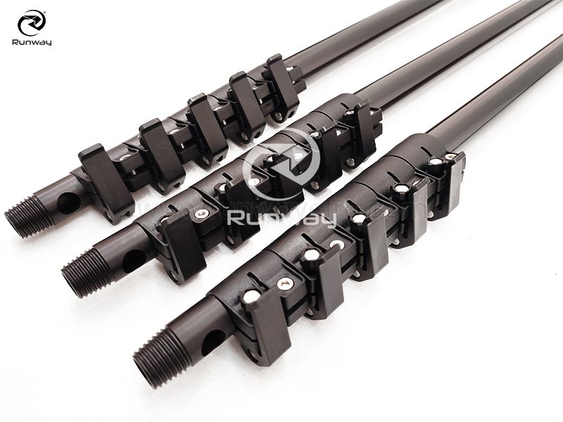 15m carbon fiber telescoping pole