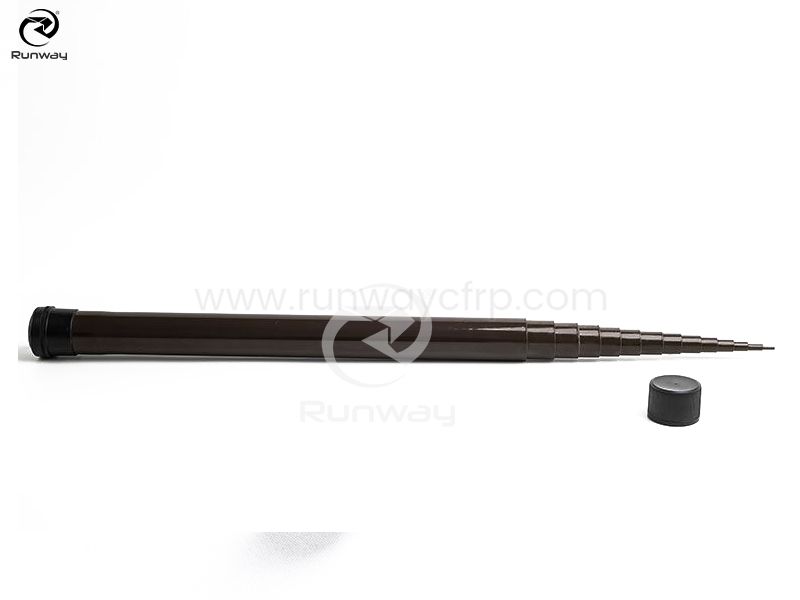 25 ft fiberglass teloscopic antenna mast