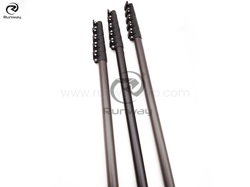 15m carbon fiber telescoping pole