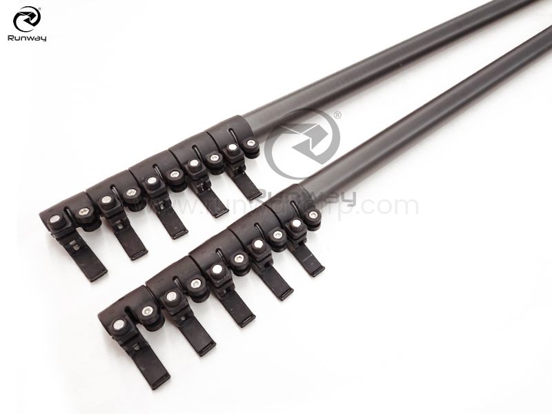 carbon fiber telescopic inspection pole